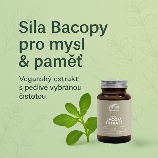 🌿 Síla přírody pro vaši mysl Poznejte Bacopu monnieri, známou také jako Brahmi – bylinu moudrosti a jasné mysli. 🧠...